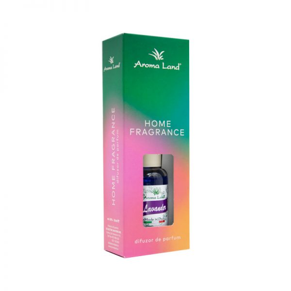 Difuzor parfum camera cu betisoare, Lavanda, 30 ml, Aroma Land