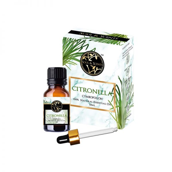 Ulei esential Citronella (lămâiță), 100% natural, 10 ml