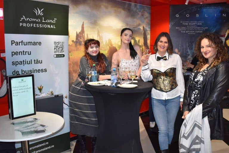 parfumare profesionala Aroma Land si experienta senzoriala la Festivalul de Film Italian Craiova 2026