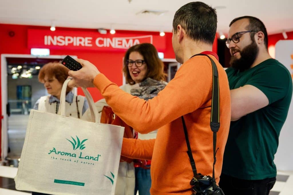 Parfumare profesionala si premii senzoriale la Festivalul de Film Italian de la Craiova